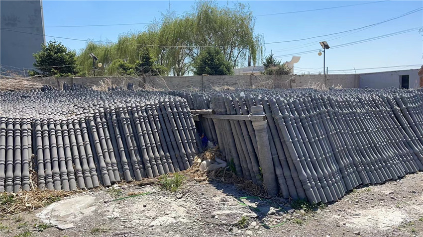 水泥護(hù)欄產(chǎn)品庫存